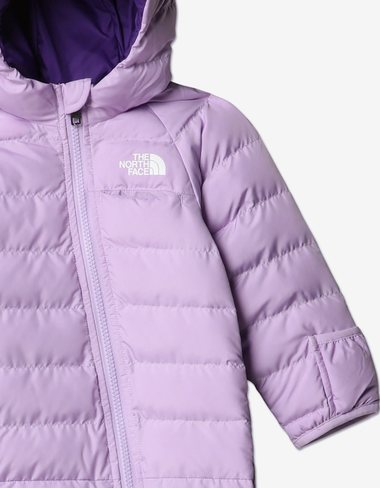Baby Perrito Snowsuit in Purple
