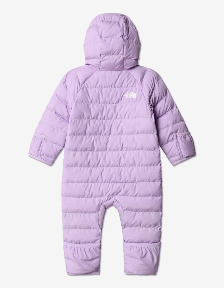 Baby Perrito Snowsuit in Purple