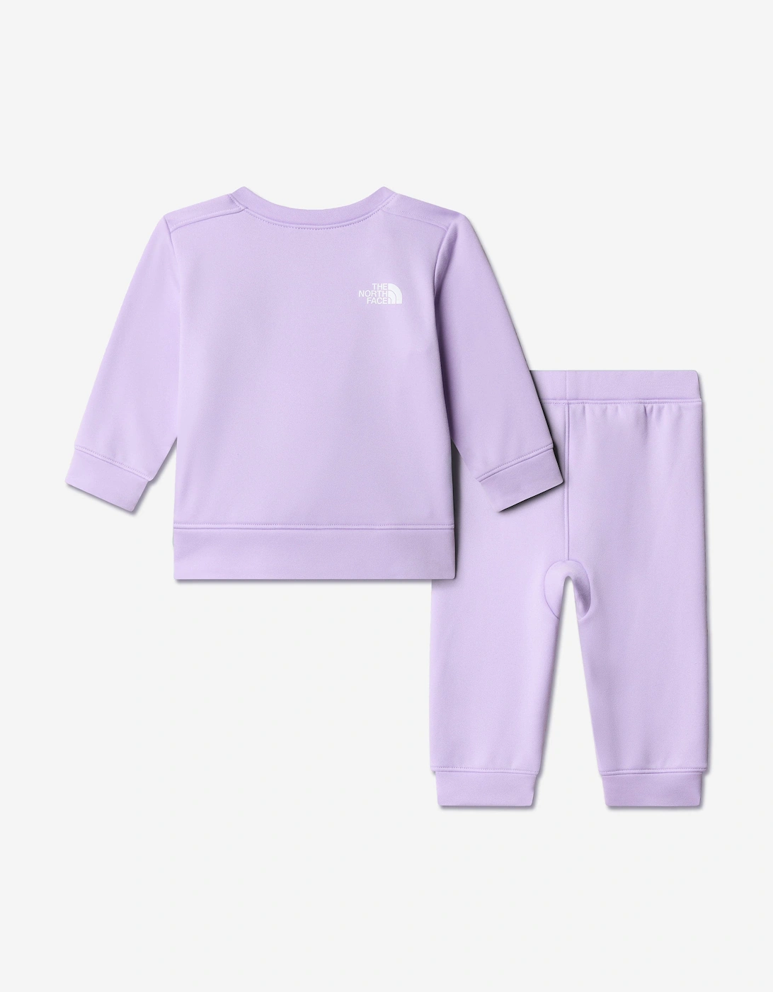 Baby Girls Performance Fleece Tracksuit in Purple