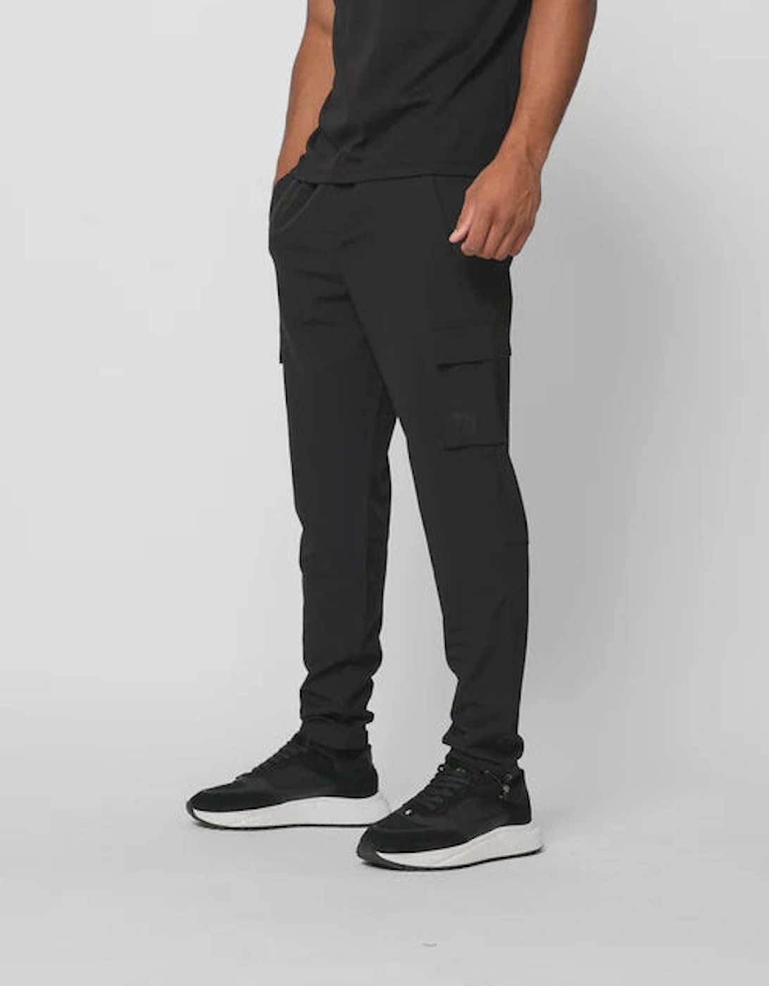 Luxe Cargo Trouser - Black, 7 of 6