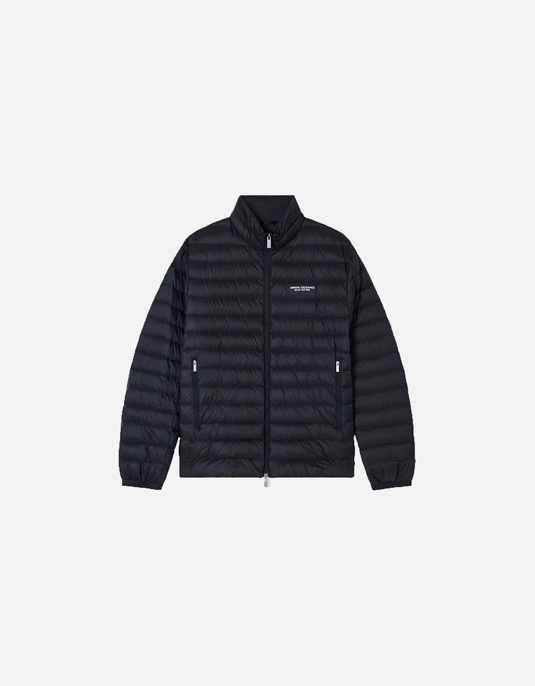 Exchange Quilted Zip Up Down Jacket UXM001919 AF169279 - Black, 4 of 3