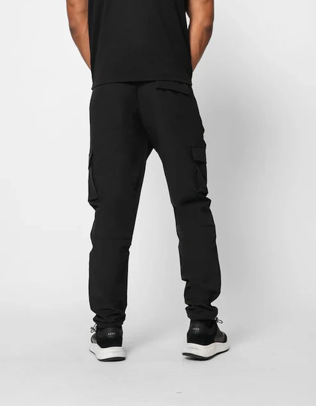 Luxe Cargo Trouser - Black