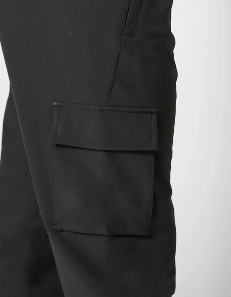 Luxe Cargo Trouser - Black