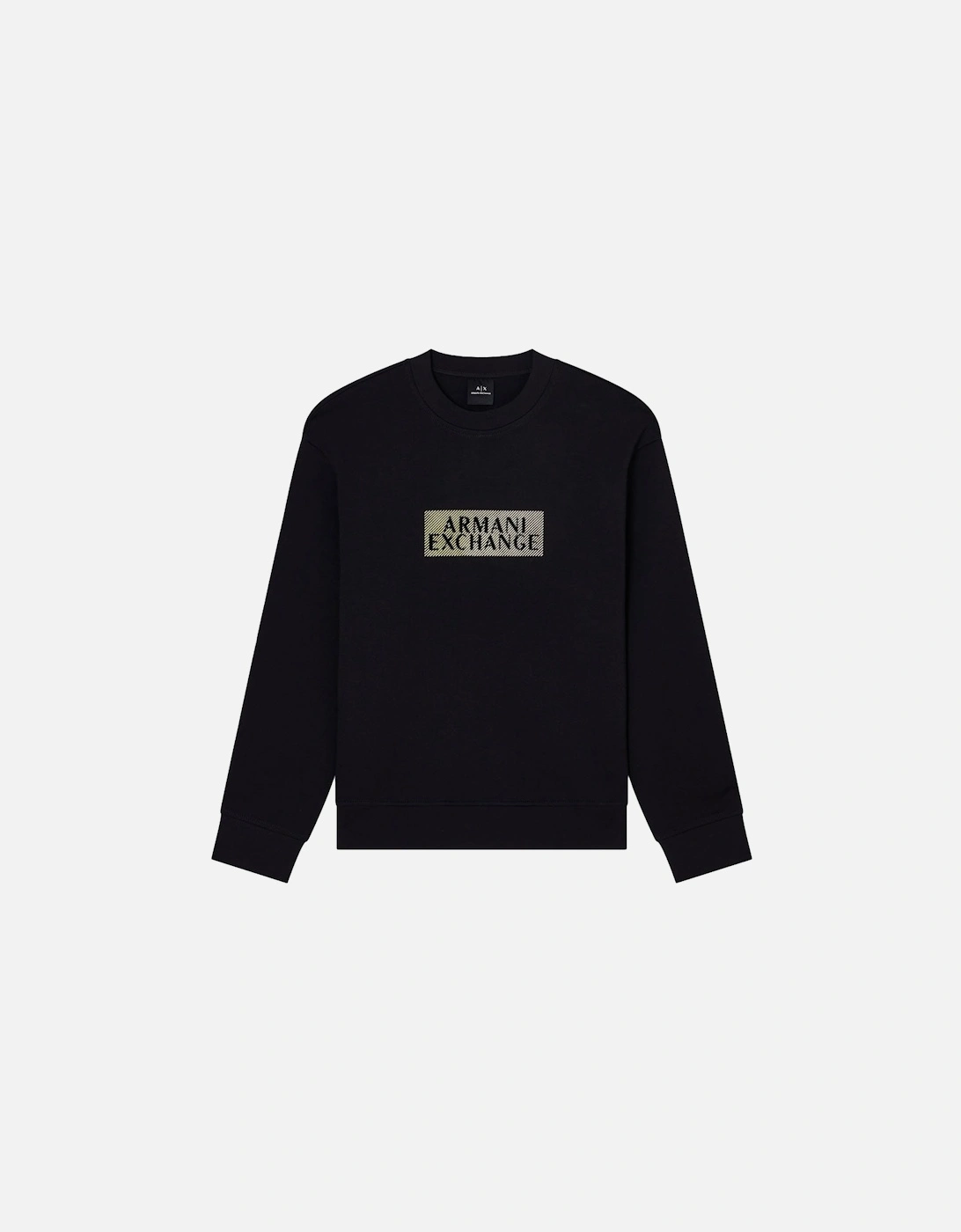 Exchange Diagonal Graphic Sweatshirt XM001892 AF10818 - Black/Gold, 4 of 3