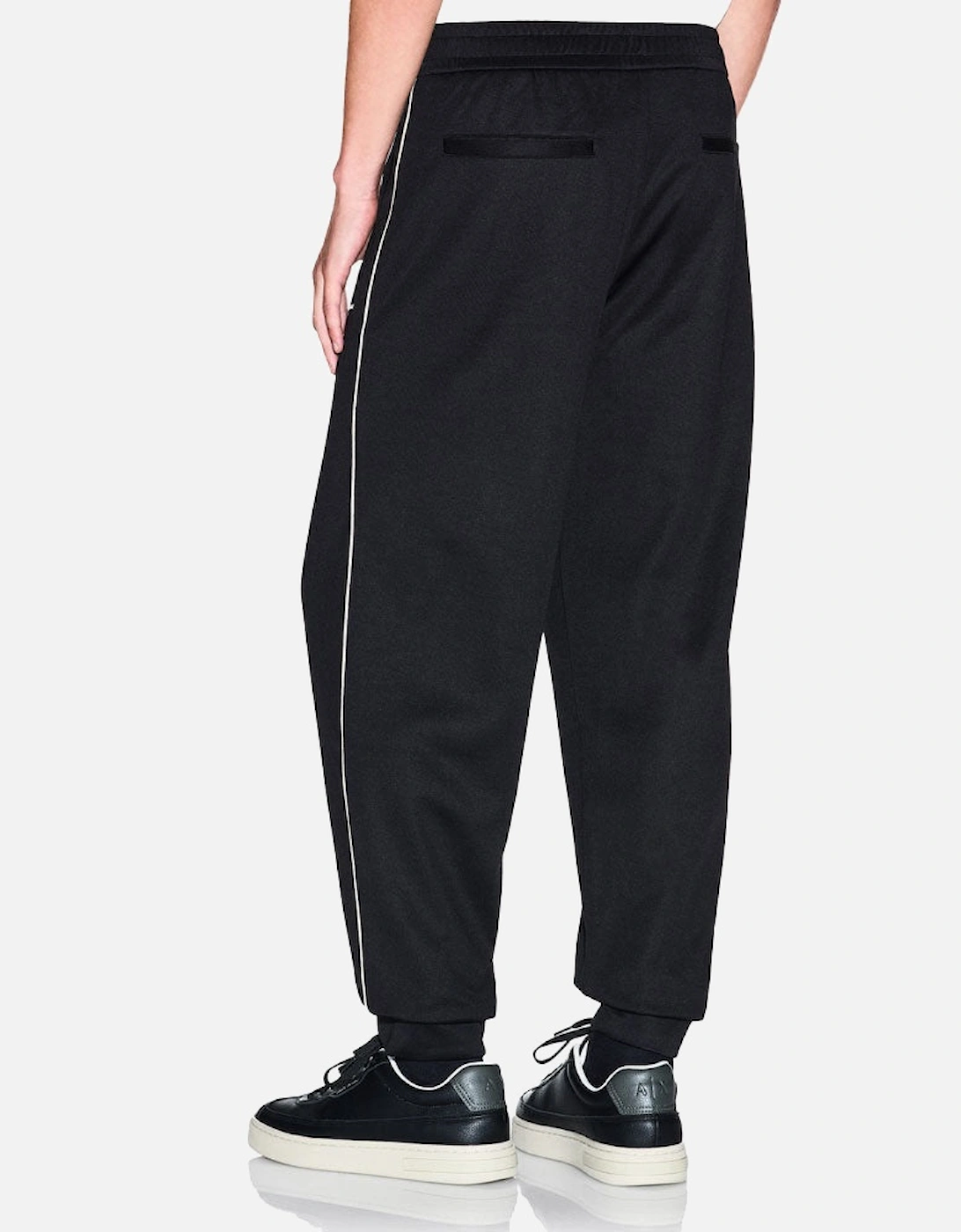Exchange Contrast Piping Jogger Pants XM001358 AF16278 - Black