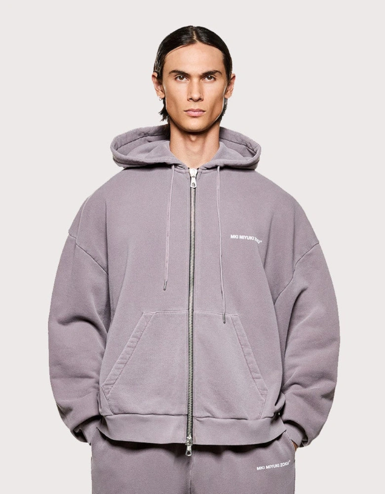 Uniform Zip Through Hoodie