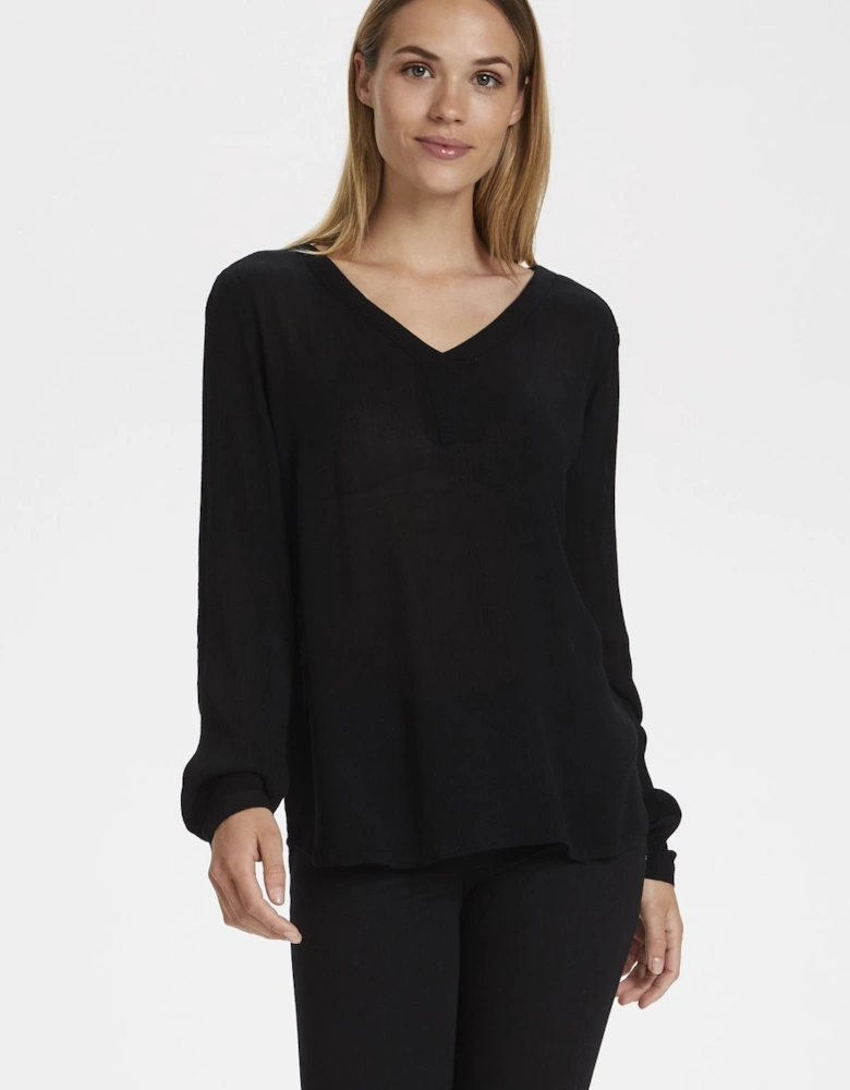 Amber Long Sleeve Regular Fit Blouse