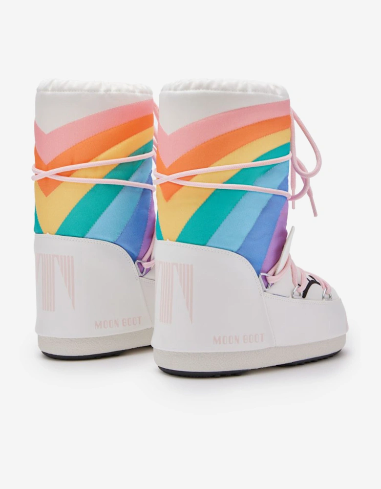 Moon Boot Girls Icon Unicorn Boots in White