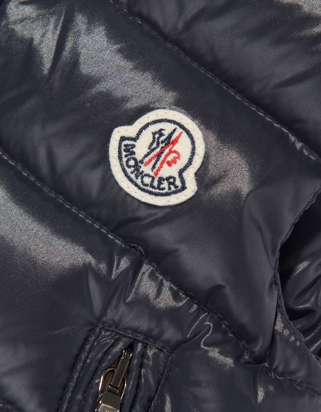 Enfant Baby Boys Bernard Down Padded Gilet in Navy