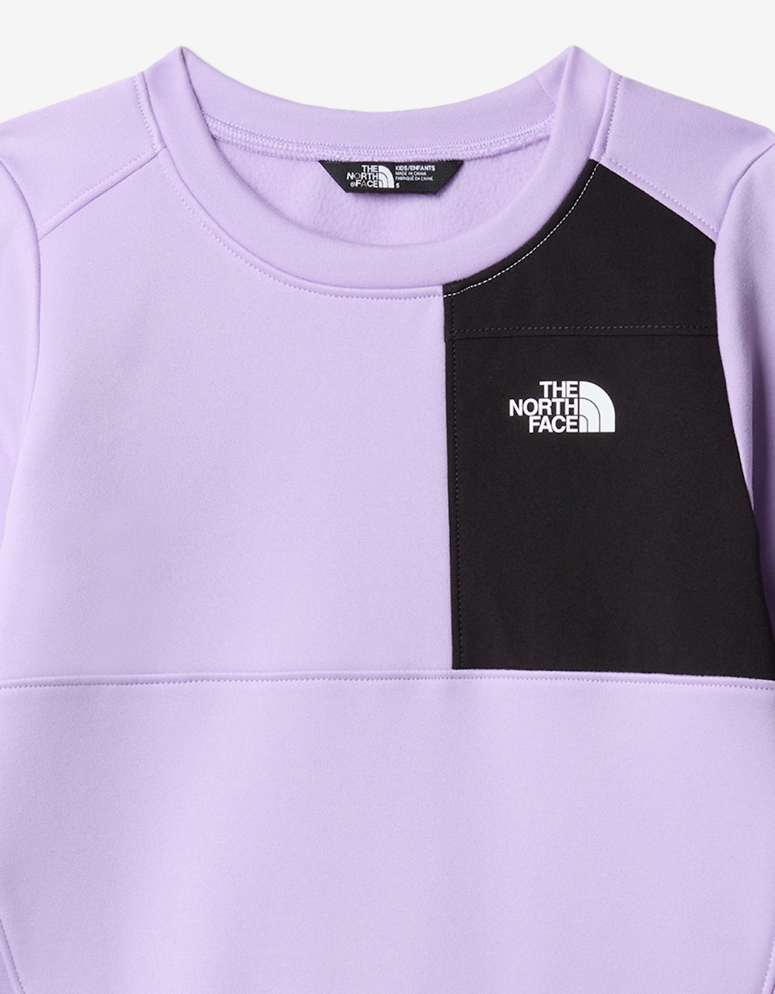 Girls Performance Fleece Tracksuit in Purple
