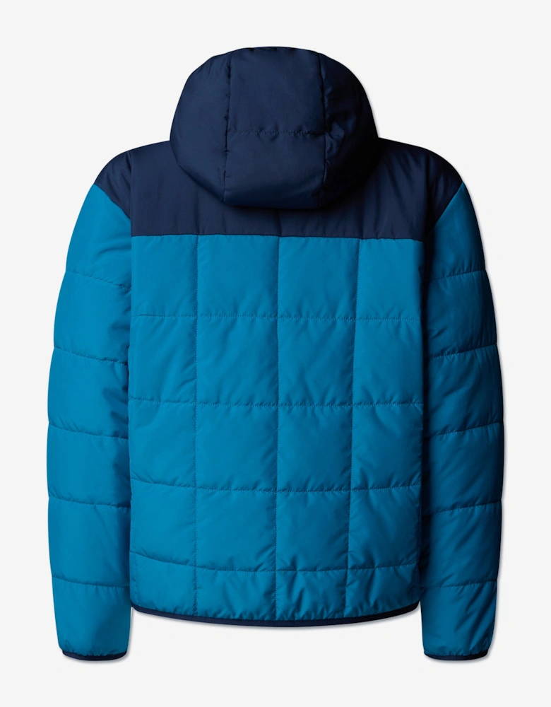 Boys Reversible Shasta Hooded Jacket in Blue