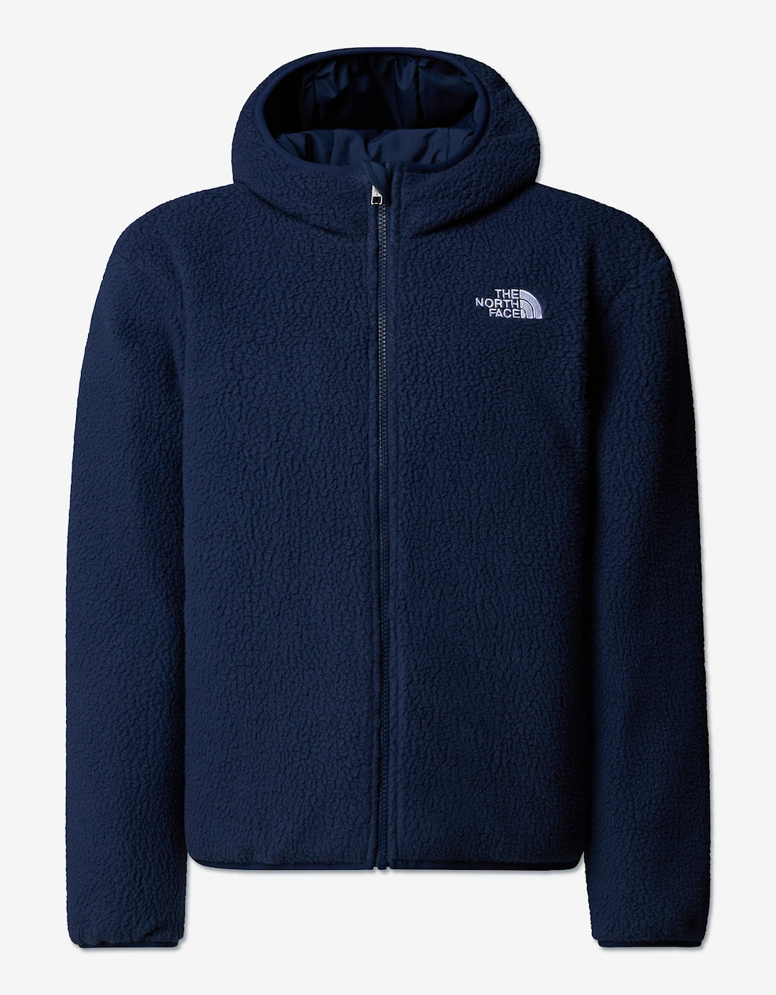 Boys Reversible Shasta Hooded Jacket in Blue