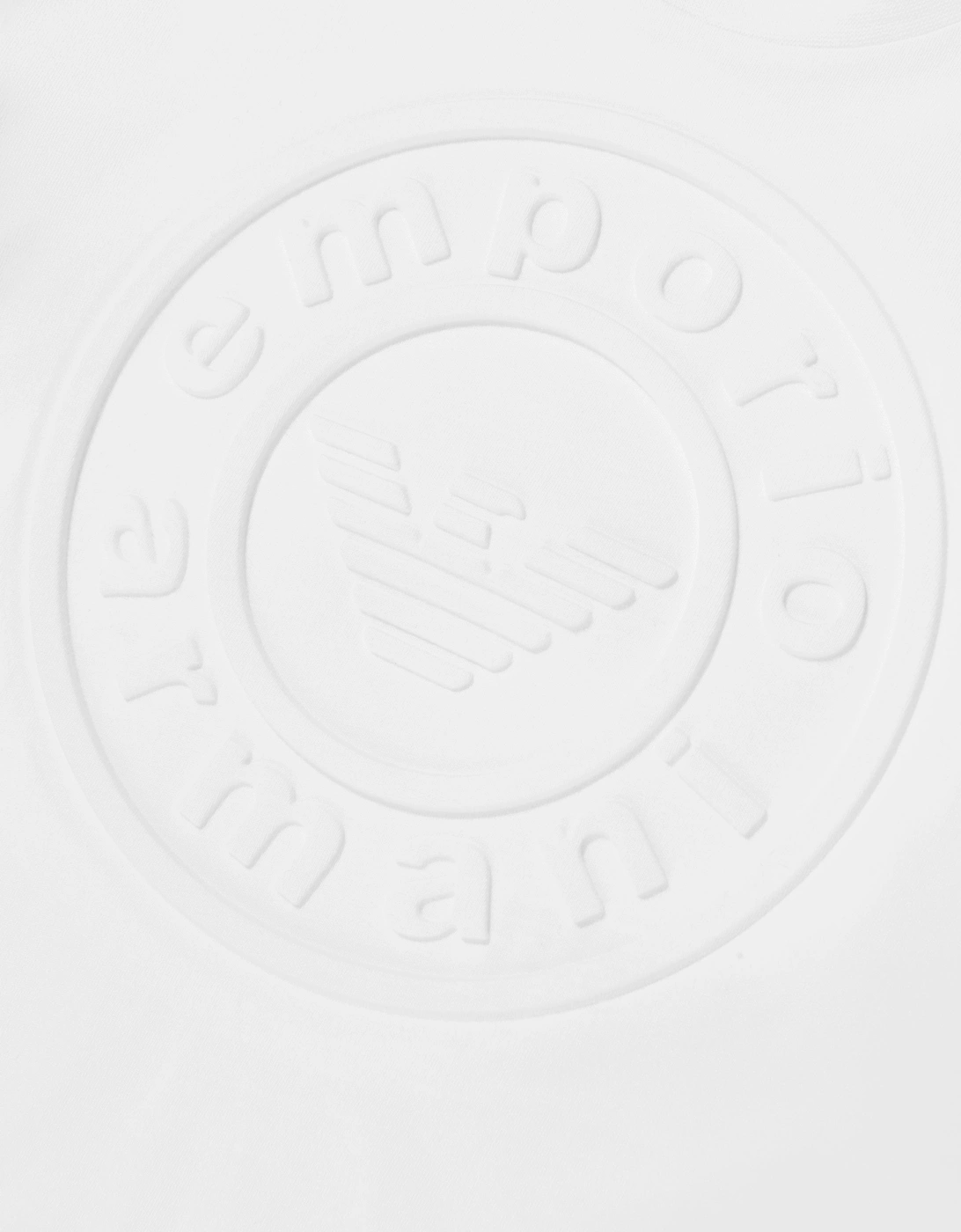 Boys Logo T-Shirt in Ivory