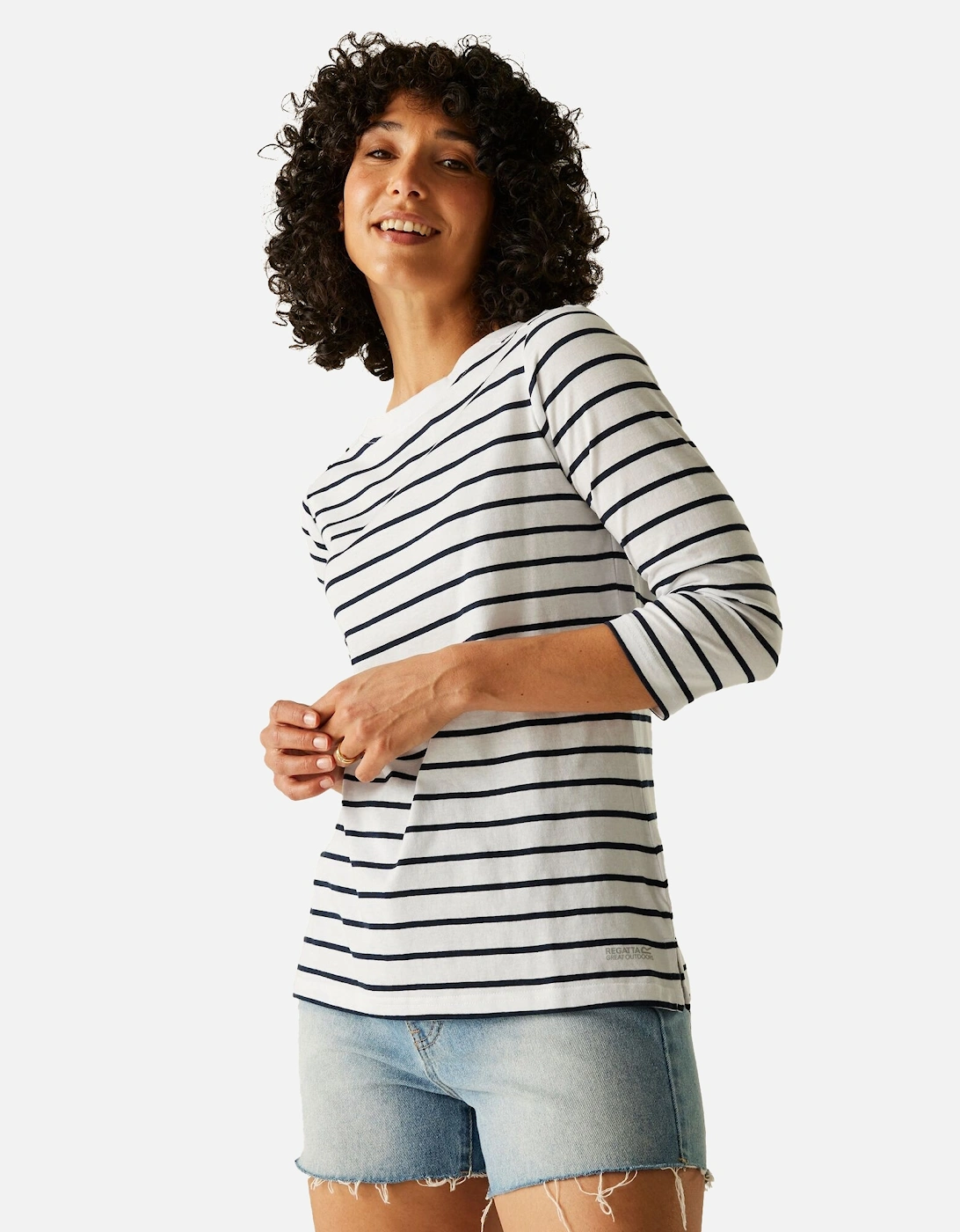 Womens/Ladies Baylette II Striped T-Shirt