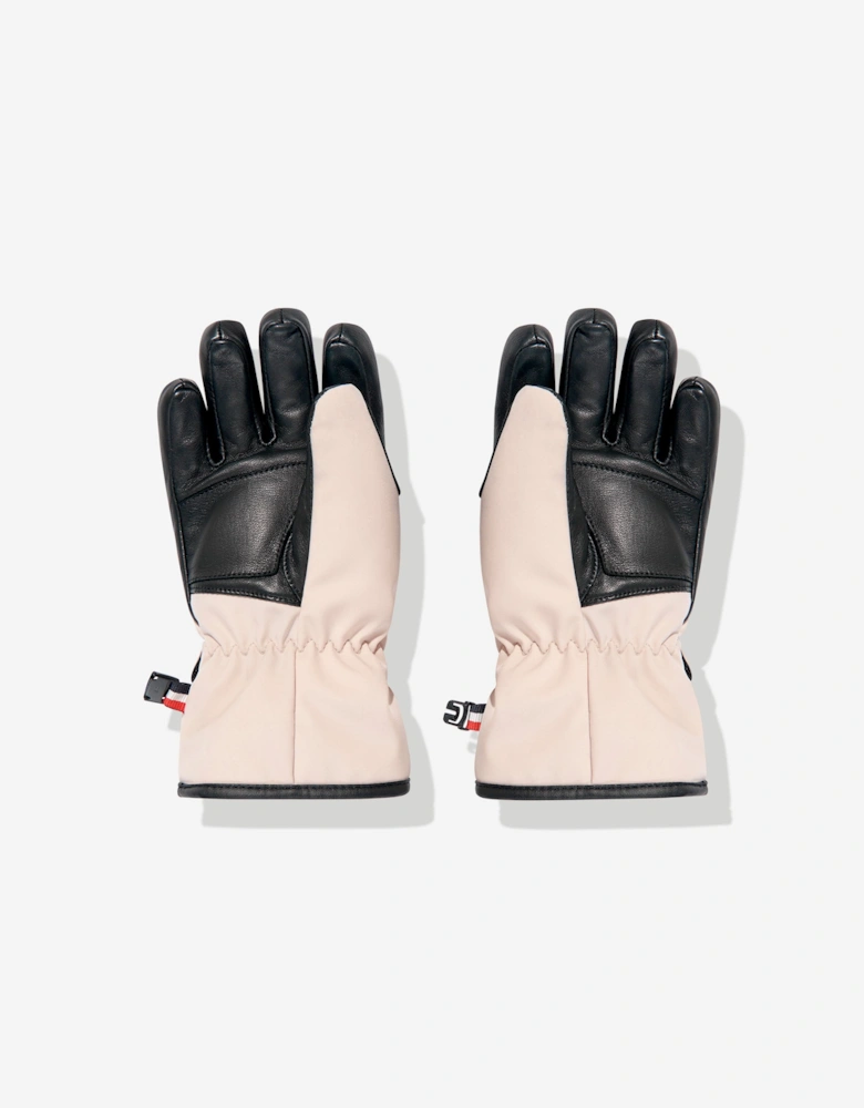 Enfant Girls Grenoble Ski Gloves in Pink
