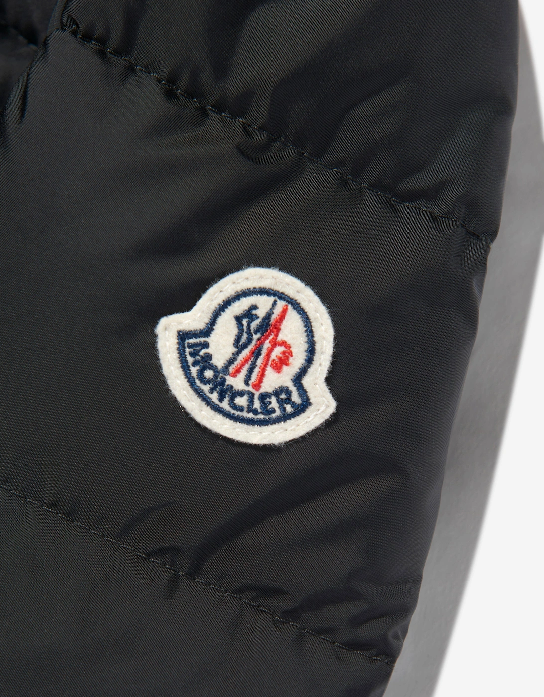 Enfant Girls Abelle Down Padded Long Coat in Black