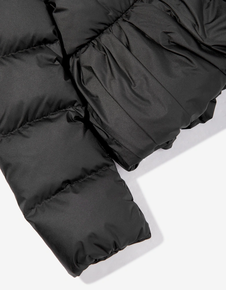 Enfant Girls Elizaveta Down Padded Jacket in Black