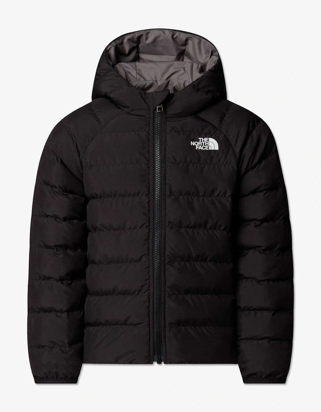 Kids Reversible Perrito Hooded Jacket in Black