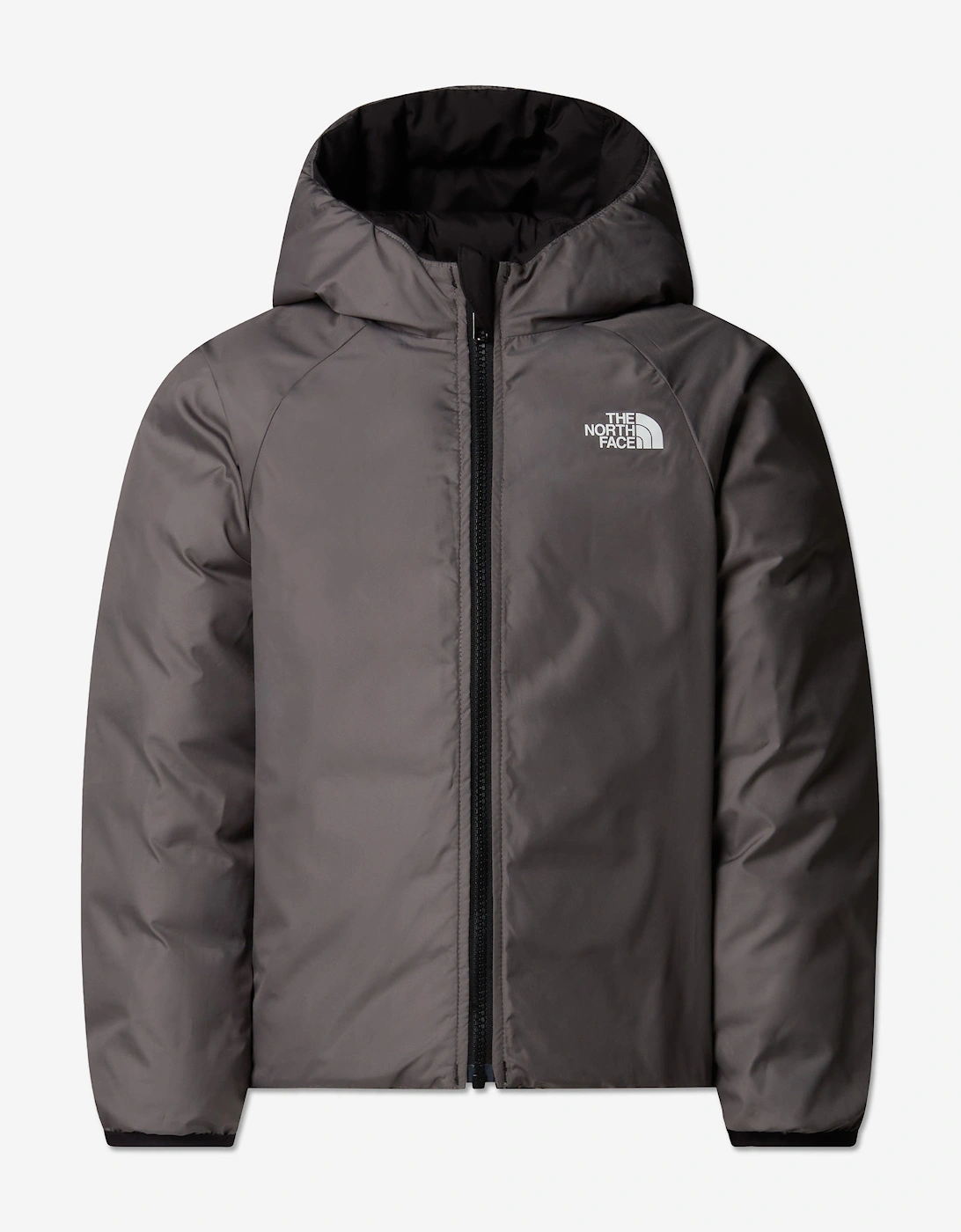 Kids Reversible Perrito Hooded Jacket in Black