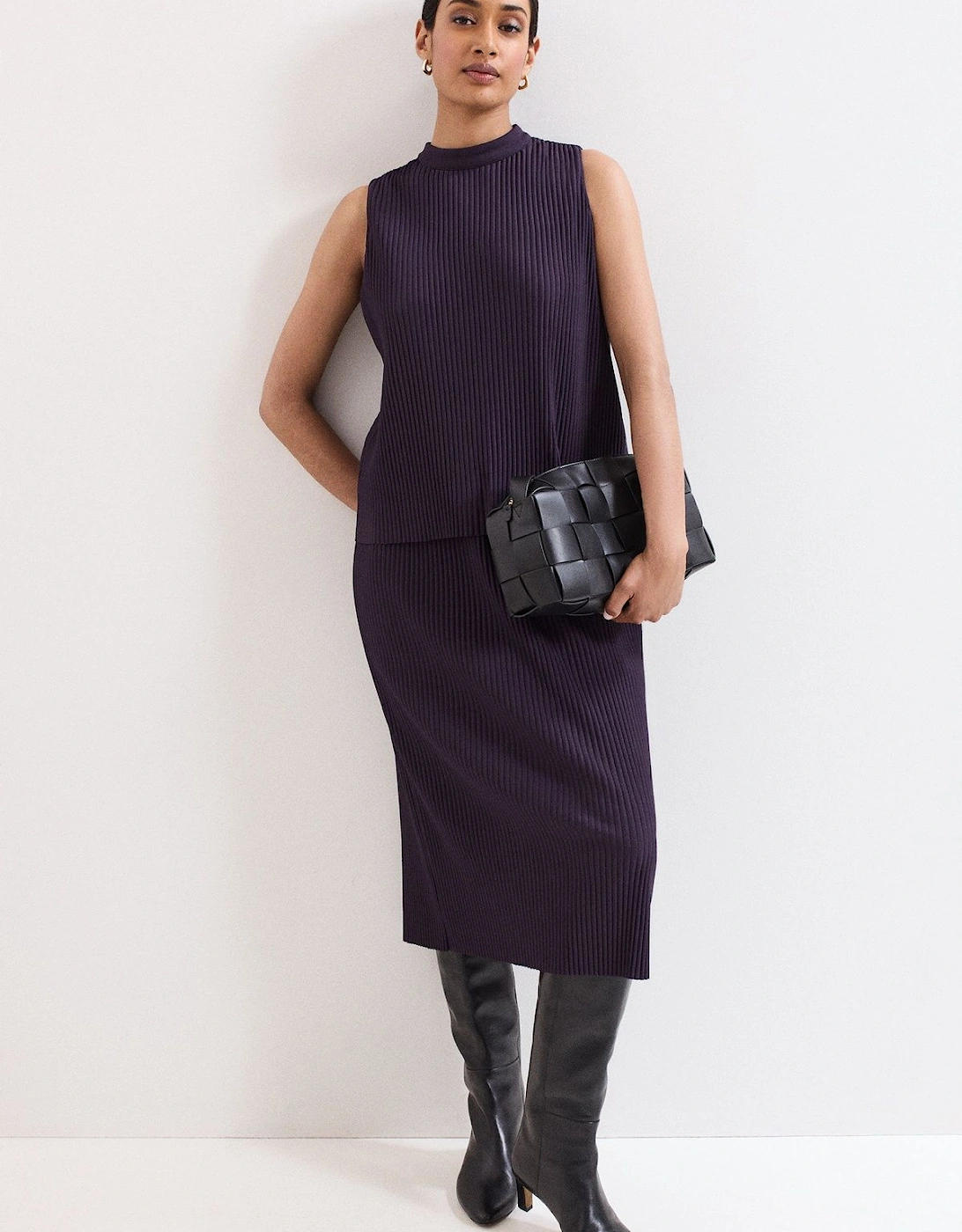 Gracie Ribbed Dress, 2 of 1