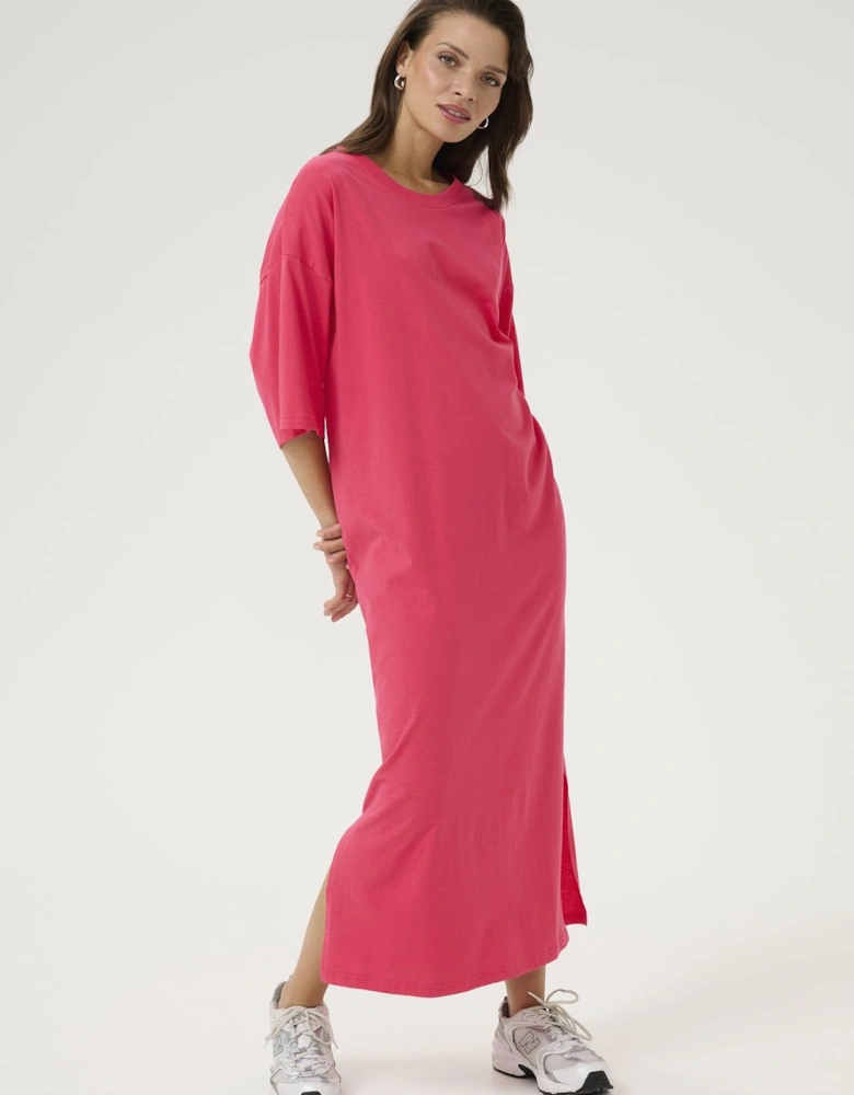 Edna Half Sleeve Casual Fit Maxi Dress