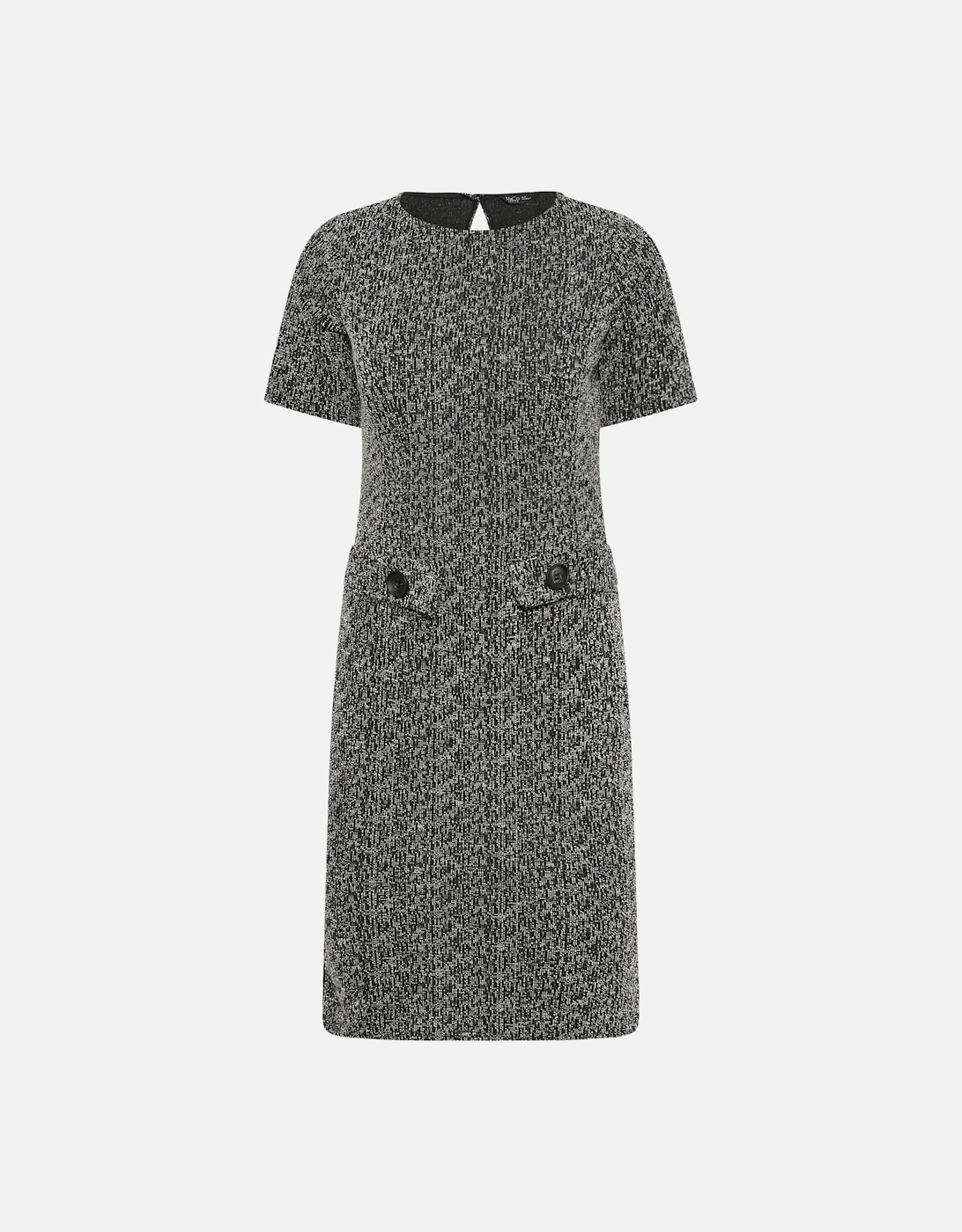 Petite Jacquard Tailored Dress, 2 of 1