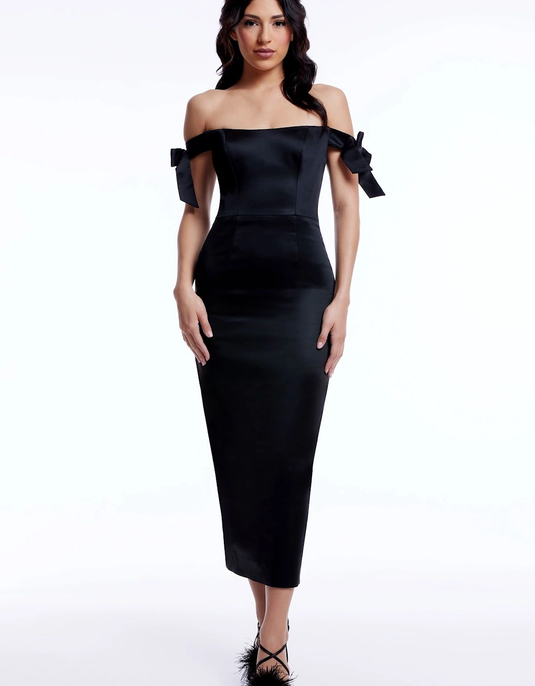 Verona Strapless Bodycon Dress, 2 of 1