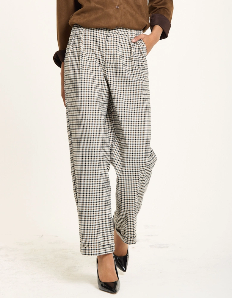 Heritage Check Tailored Trousers