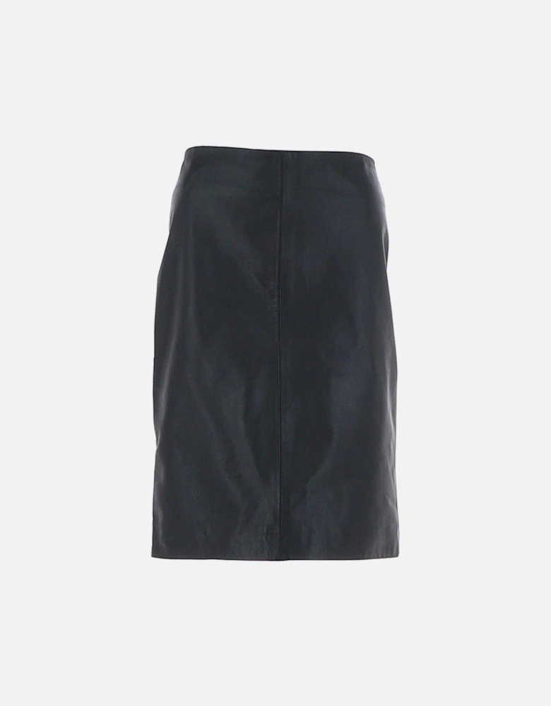 'Skirt 23' Stylish Leather Pencil Skirt
