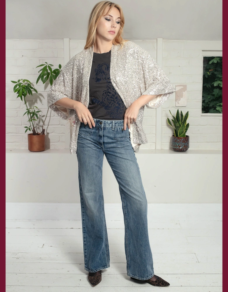 Cassie Kimono In Gold