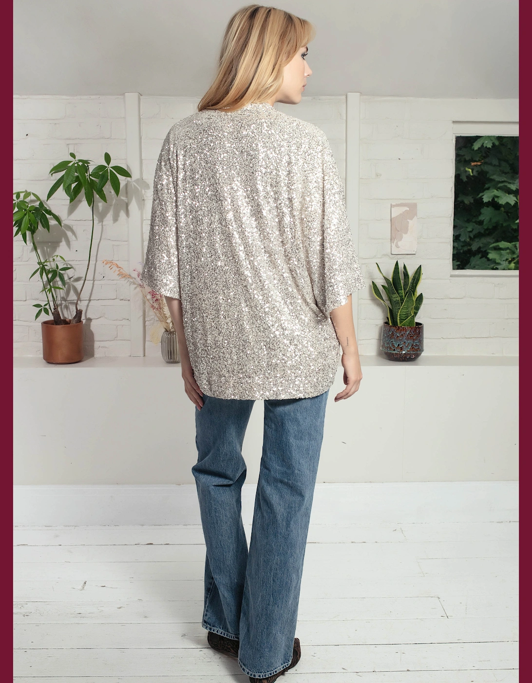 Cassie Kimono In Gold