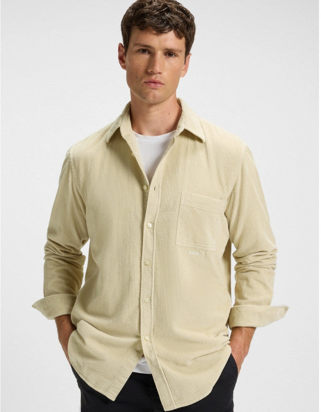 BOSS Orange Relegant_5_M Shirt 271 L Beige