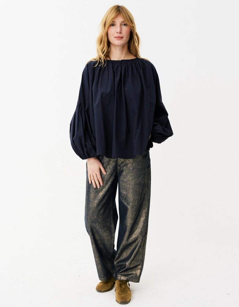 Philise Blouse - Navy