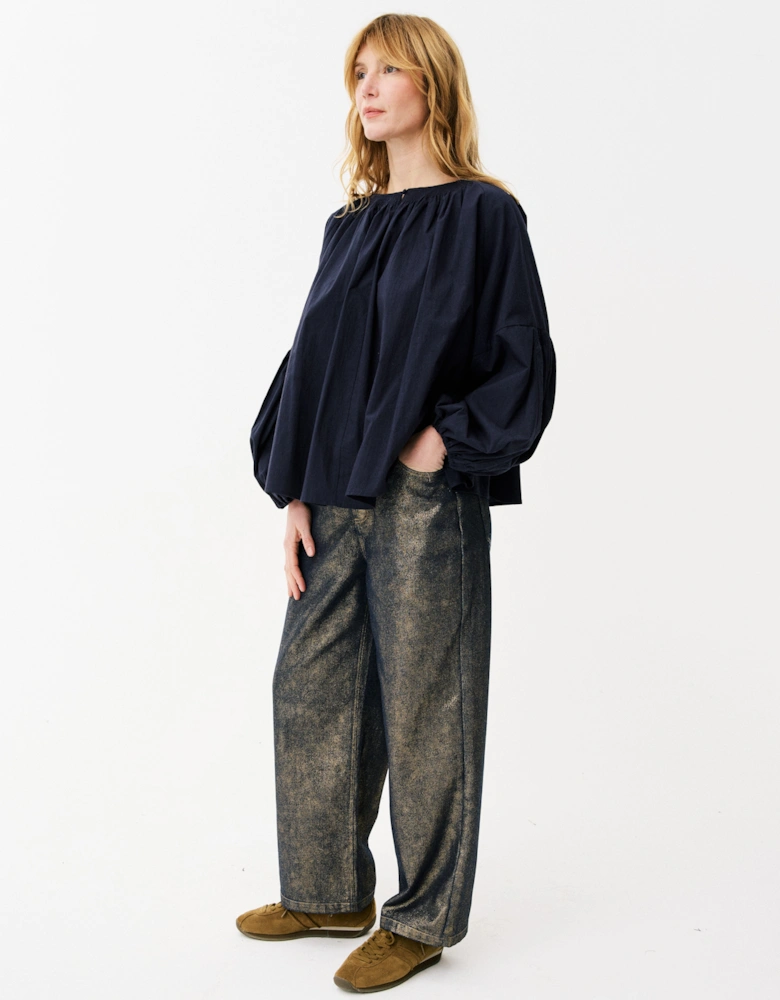 Philise Blouse - Navy