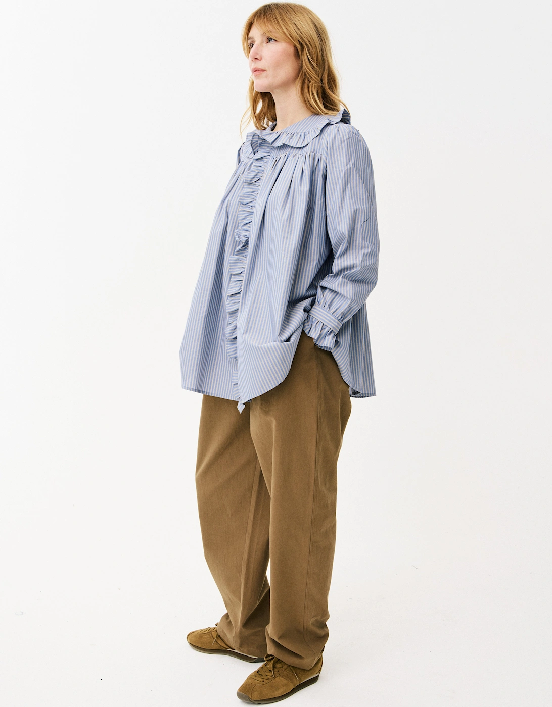 Steffi Shirt - Blue Stripe