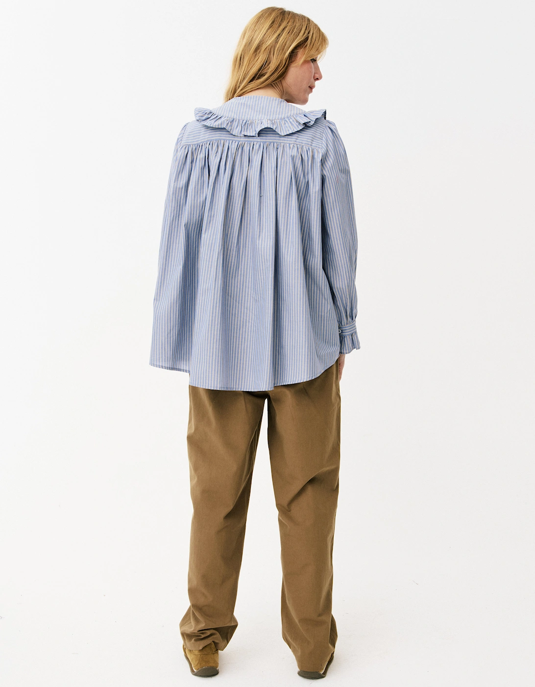 Steffi Shirt - Blue Stripe