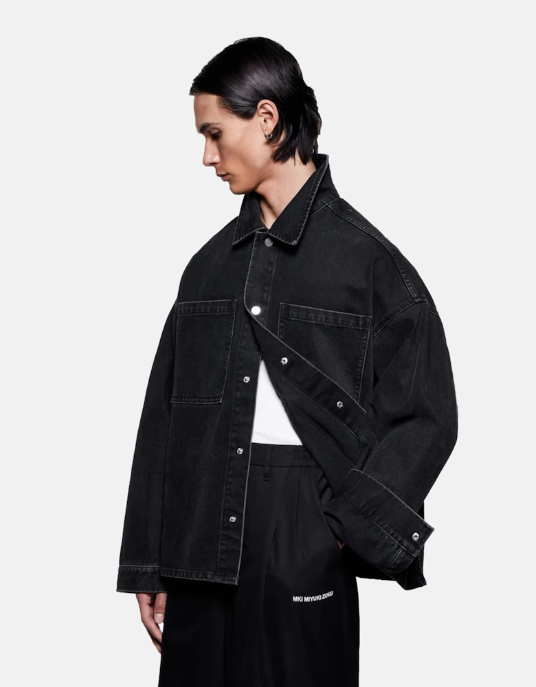 Denim Box Overshirt