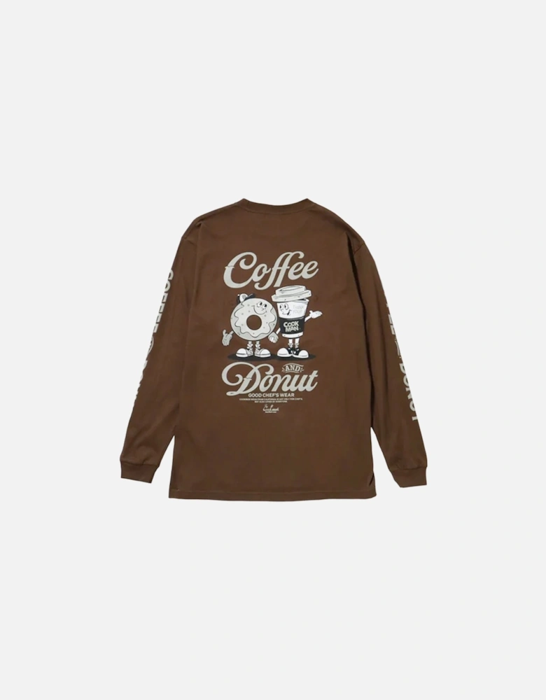 Coffee & Donut Long Sleeve T-Shirt