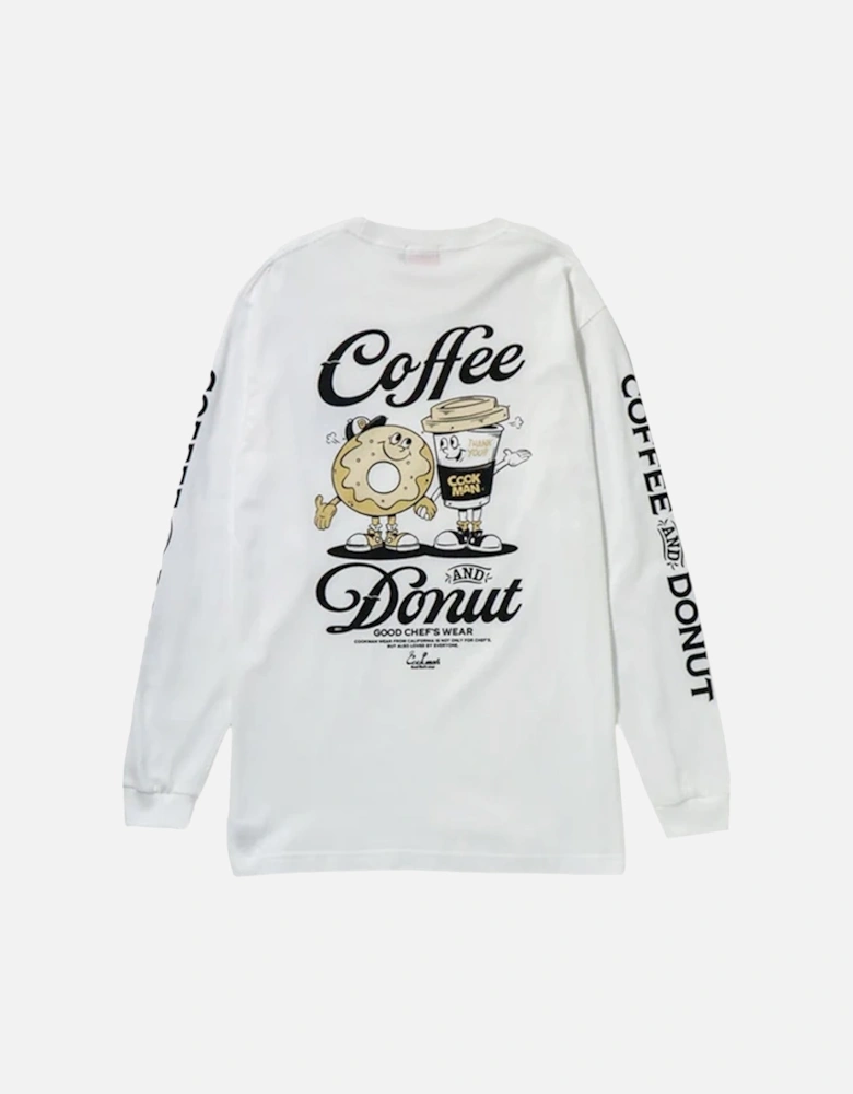 Coffee & Donut Long Sleeve T-Shirt