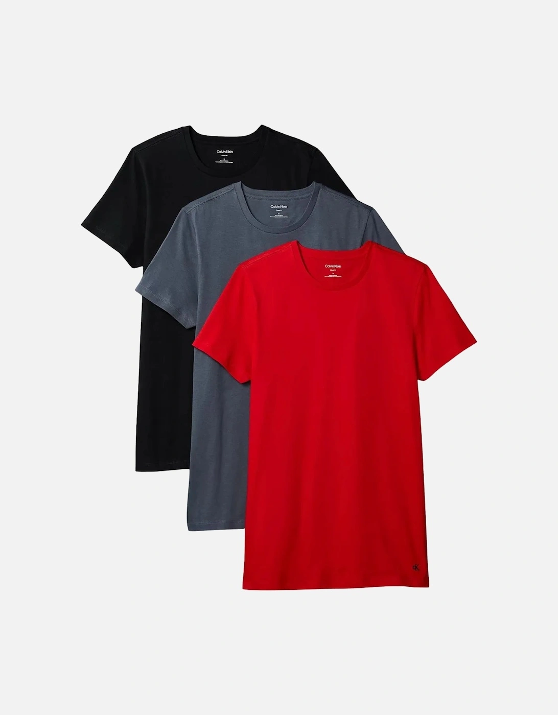 3-Pack Cotton Classics T-Shirts, Turbulence / Adrenaline Rush / Black, 7 of 6