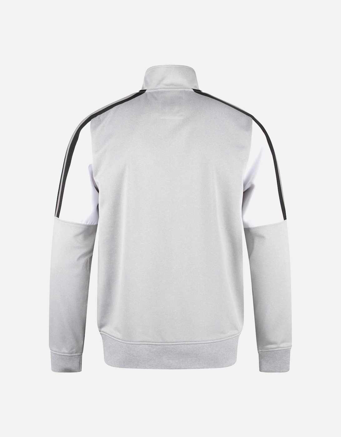 Luke1977 Redwood Funnel Neck Full Zip Sweatshirt - Mid Marl Grey