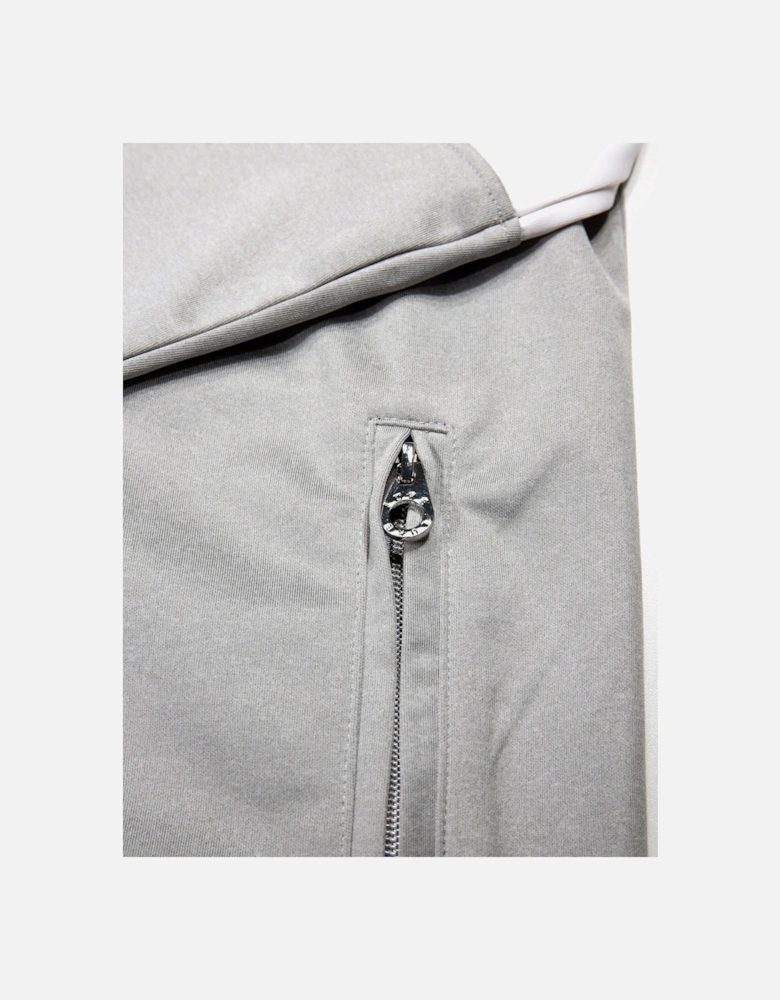 Luke1977 Redwood Funnel Neck Full Zip Sweatshirt - Mid Marl Grey