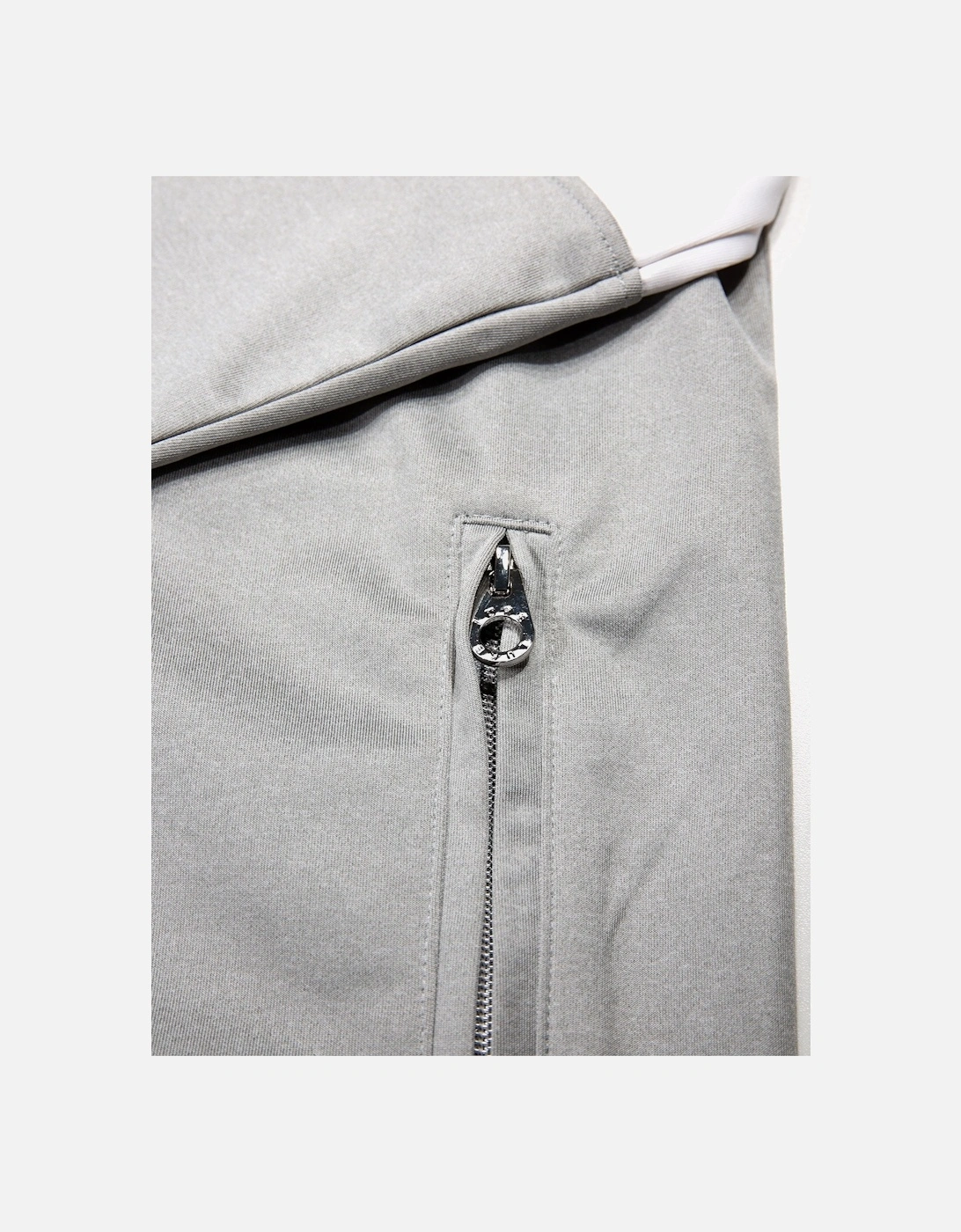 Luke1977 Redwood Funnel Neck Full Zip Sweatshirt - Mid Marl Grey