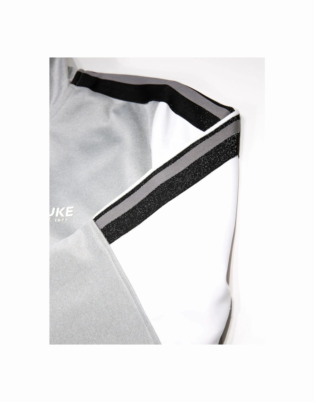 Luke1977 Redwood Funnel Neck Full Zip Sweatshirt - Mid Marl Grey