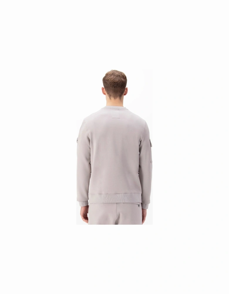 Luke1977 Fortitude Arm Band Sweatshirt - Putty