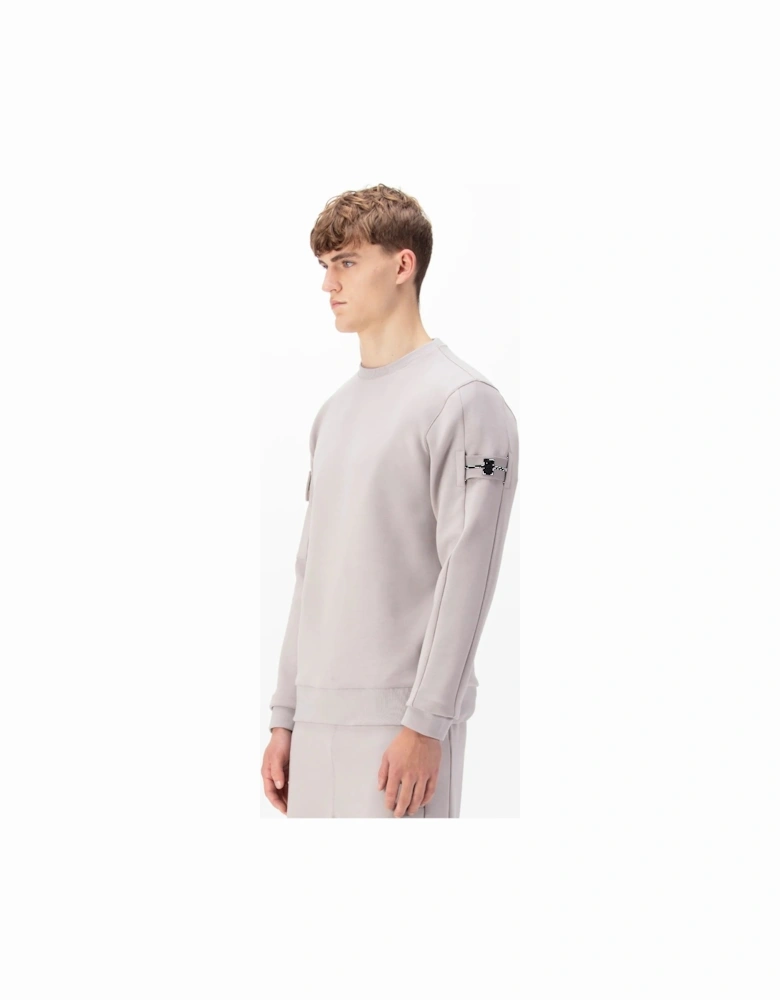 Luke1977 Fortitude Arm Band Sweatshirt - Putty
