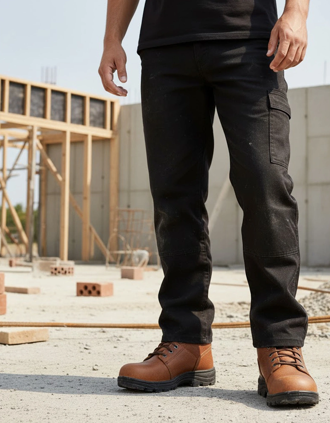 Work 77009EC WORKSHIRE Mens Safety Boots Brown