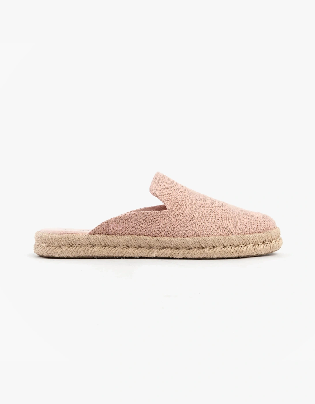 Women's TOMS SANTIAGO MULE Womens Espadrille Pink - Size: 3
