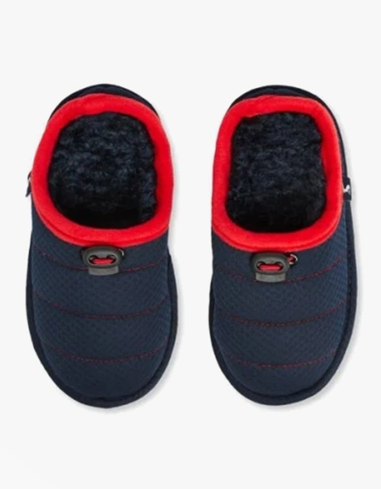 JNR PADDY Boys Mule Slippers French Navy