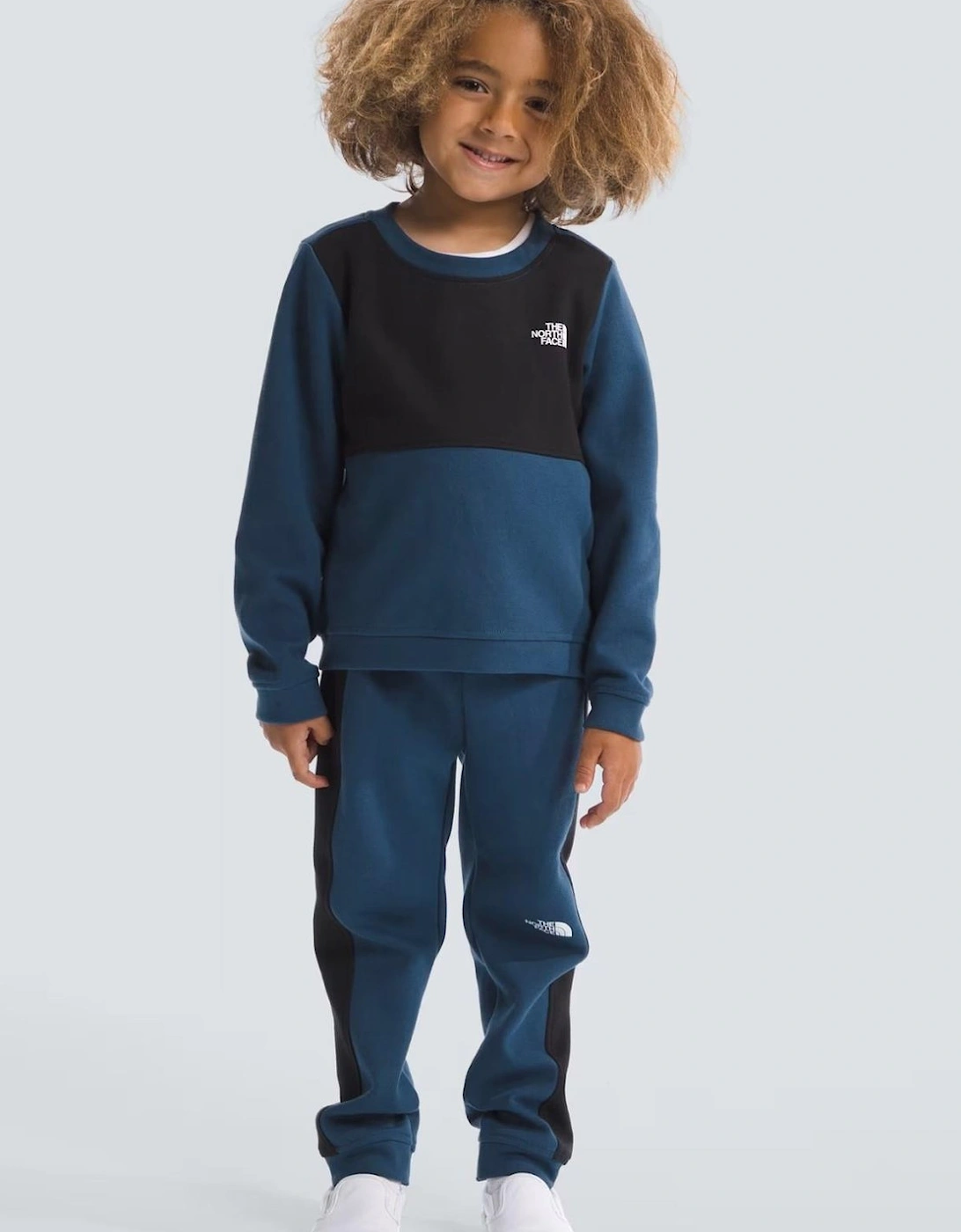 Kids Tech Tracksuit Shady Blue